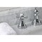 Kingston Brass KS2981ZX Millennium Widespread Bathroom Faucet W/ Brass Pop-Up, Chrome KS2981ZX - alternate 7